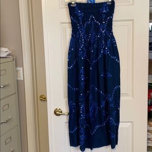 Sundress Stiched with Accent